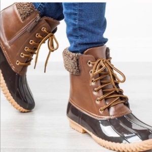 DUCK BOOTS!!!